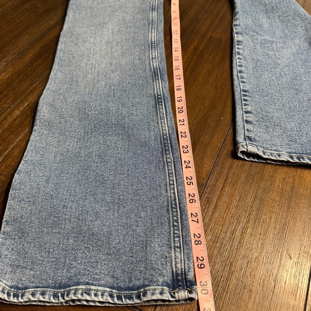 H&M High Waist Bootcut Jeans Light Wash | US 2 | Flare Denim - Picture 6 of 10